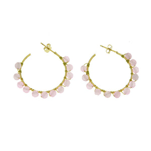 Rose Ethnica Hoops