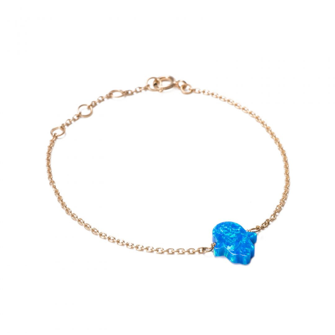 Cali Blue Hamsa Bracelet