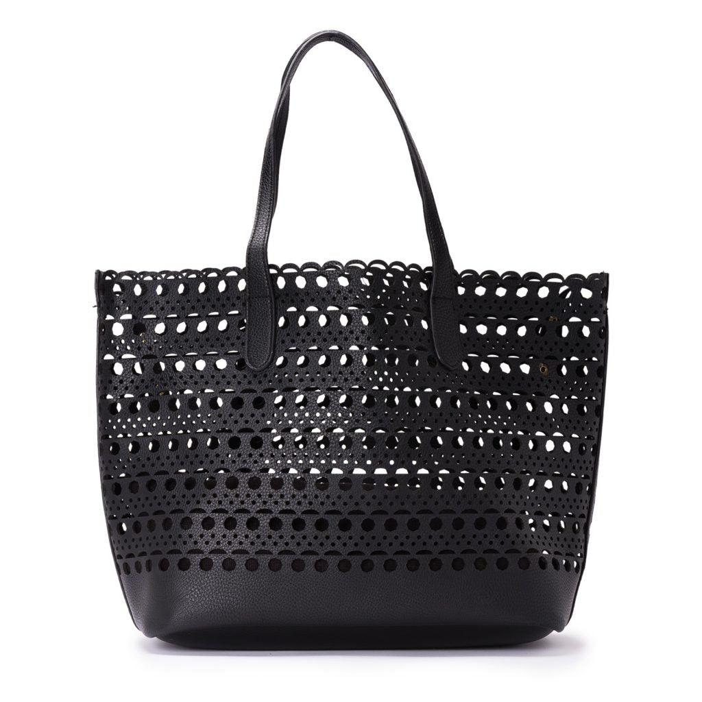 street_level_black_laser_cut_basket_tote
