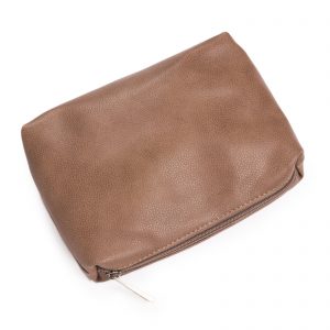 Taupe Chain Trim Tote