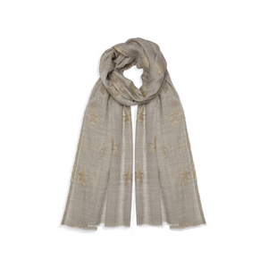 Golden Star Lurex Pashmina