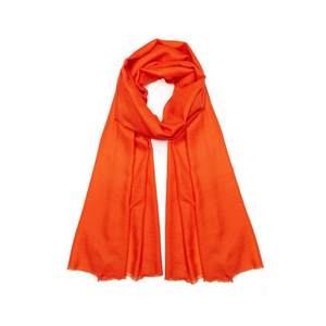 Neon Orange Pashmina