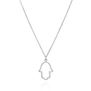 Silver Hamsa